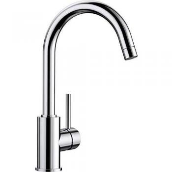 Blanco Mitigeur d'Évier Mida Col de Cygne, Chromé