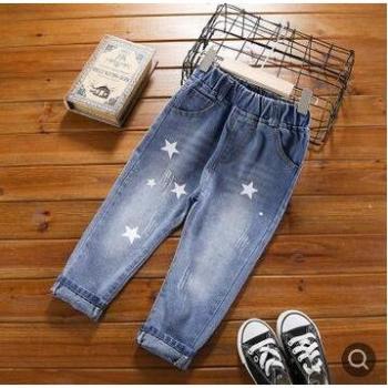 AJLONGER Boys Cotton Trousers with Letter Design