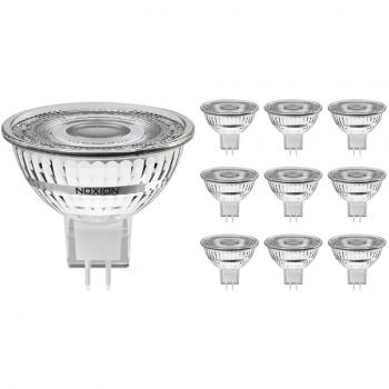 Multipack 10 unidades Foco LED Noxion GU5.3 MR16 4.4W 345lm 60D
