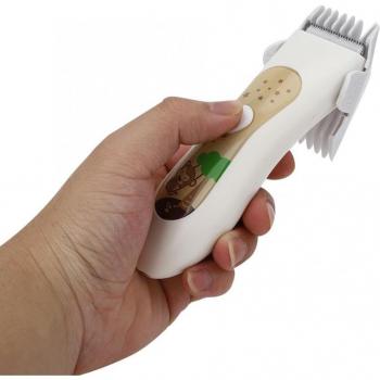 Child-Friendly Electric Hair Trimmer with Storage Bag