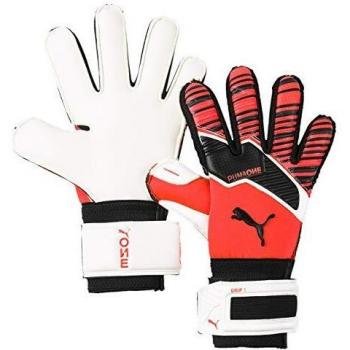 Puma Fussball One Grip 1 RC Kinder-Torwart-Set (Rot)