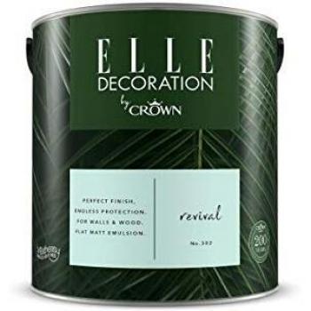 ELLE Decoration by CROWN 2.5L Flat MATT Emulsion Paint