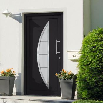 Anthracite Entry Door 88x200 cm