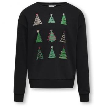 KIDS ONLY Sweatshirt KOGYDA XMAS LIFE L/S O-NECK BOX SWT