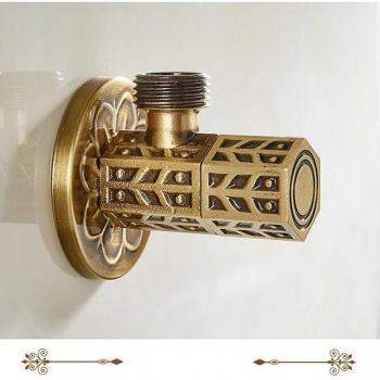 Válvula de Agua de Bronce Antiguo