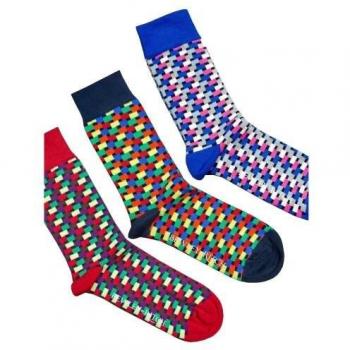 Bewley & Ritch Herren-Socken „Vasili Print“ (3 Paar)