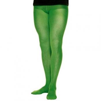 Smiffy Männer-Komfort Strumpfhose 70 Den, Einheitsgröße, Grün