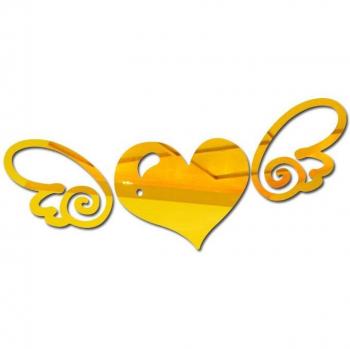 Mirror Heart Wall Decor