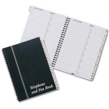 Concord Telephone/Adress A5 Book Grey/Black 87110/CD10