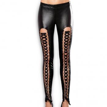 Schwarze Hose Aggressive L/XL von Lolitta