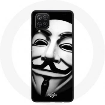 Coque Samsung Galaxy A12 Design Masque Anonyme