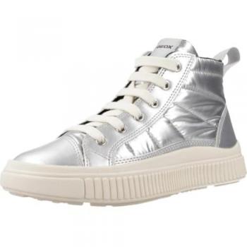 Geox Sapatilhas Cano-Alto J LAQUINNY GIRL para Meninas