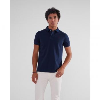 Polo de hombre Silbon azul marino