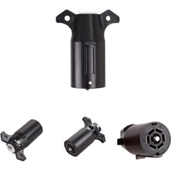 VODOOL 12V 7 Way Round Trailer Connector