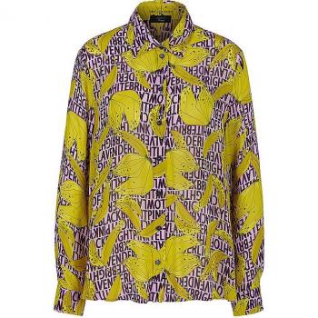 Marc Cain Damen Bluse Gelb Größe 38
