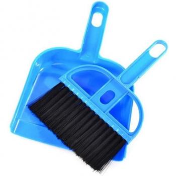 Mini Broom and Dustpan for Small Pets
