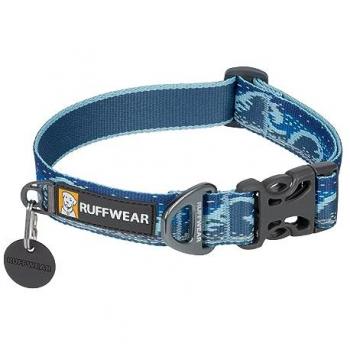 Ruffwear Crag Dog Collar Midnight Wave Blue/Turquoise M