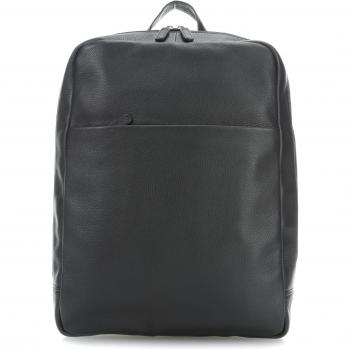 Leonhard Heyden Berlin 42 cm Leather Backpack for Laptops Black