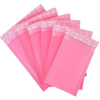 10pcs Purple Bubble Mailer Bags Self-Seal for Books and Magazines