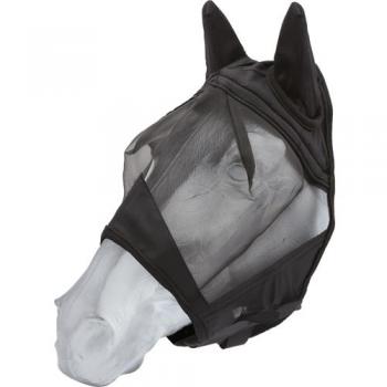 Black HG Anti‑Fly UV Mask for Horses (XS)