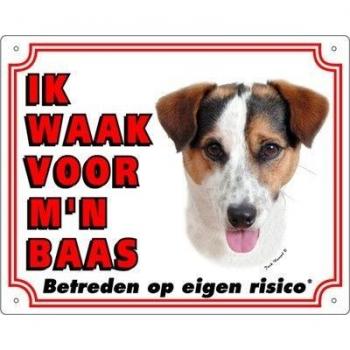 Waakbord Jack Russel