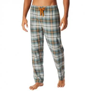 Pyjama-Hose Relaxed Fit mit Tunnelzug – SCHIESSER, dunkelgrün, Größe 50