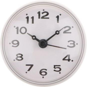 Mini Waterproof Clock for Shower and Glass