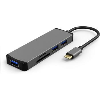 Docking Station Thunderbolt 3 USB‑C – HDMI/VGA, 4x USB 3.0 + Lecteur Carte