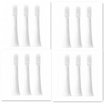 Têtes de rechange pour brosse à dents électrique Xiaomi Mijia T100, 12 pièces