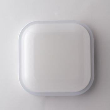 Plafoniera LED quadrata bianca per esterno 15W 4000K