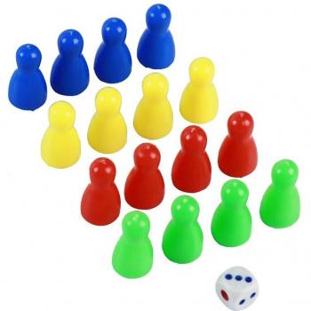 Ajedrez de Plástico con Accesorios Educativos