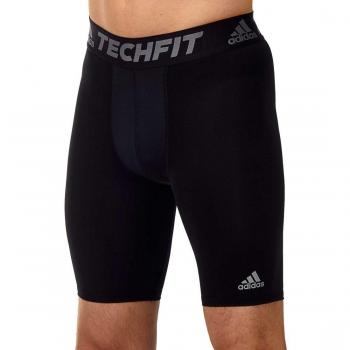 Adidas TechFit Base Radlerhose – Herren Kurz-Tight, Schwarz, S (AJ5037)