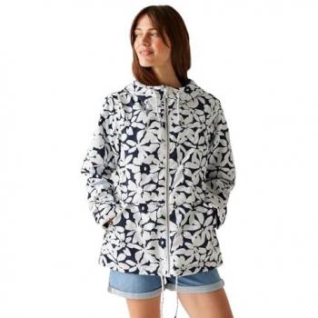 Regatta Bayletta II Women’s Waterproof Outerwear – Navy & White Floral, 20
