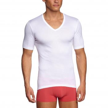 Hanro Gentlemen's White Cotton Crew Neck – L