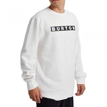 Pull-over Burton MB Vault Crew pour homme, couleur blanche, M