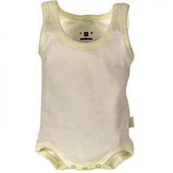 Body deportivo beige para bebés de 6 a 12 meses