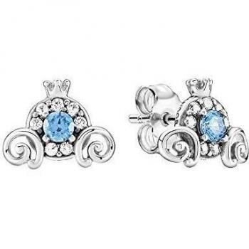 Pendientes de Plata Carroza de Calabaza