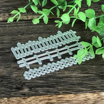 9.1cm Railing Cutting Die for DIY Album Decor