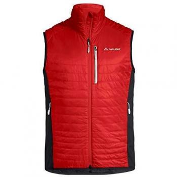 Männer-Weste SAUSAGE? actually: VAUDE Herren Weste Sesvenna III Mars Red – XL 41725
