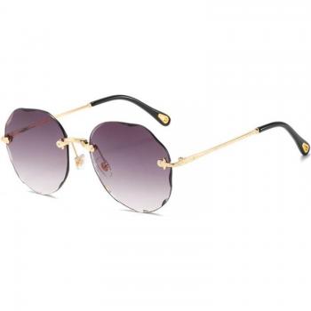 Oulylan Vintage Rimless Eyewear for Women