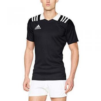 Adidas Fitted Rugby Tee – Black – Medium