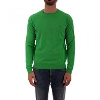 Top Uomo Verde Chiaro 68 Round Neck Solid K30101