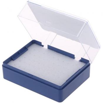 Caja de almacenamiento con organizador de espuma para brocas