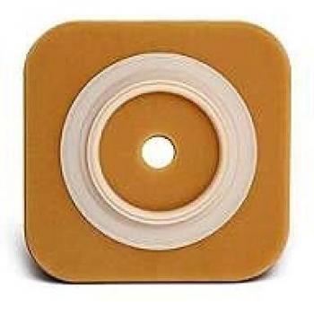 Placca con flangia e barriera protettiva con idrocolloidi sistema 2s placca plus 100mm 5 pezzi
