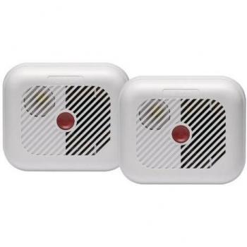 Double Smoke Alarm Kit – Ei Electronics with Built‑In Test Button & Batteries