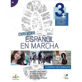 Nuevo Español en marcha 3. Arbeitsbuch mit Audio-CD