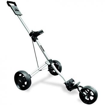 Longridge AluPro Three‑Wheel Golf Transporter – Silver