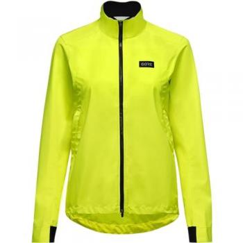Yellow Zip‑Up Windbreak Women's Jacket, Medium (GOREWEAR)