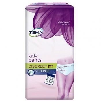 Lot de 8 culottes haute taille TENA Lady Silhouette Plus Large