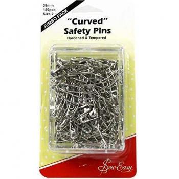 Sew Easy ER418.2.150 Curved Safety Pins